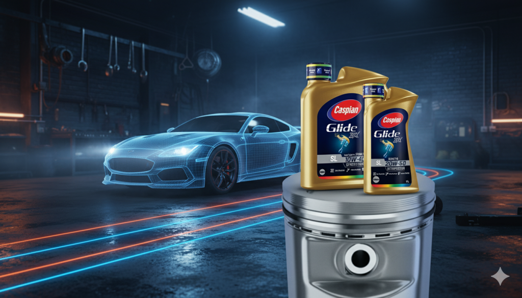 Motit oil piston to oil pump